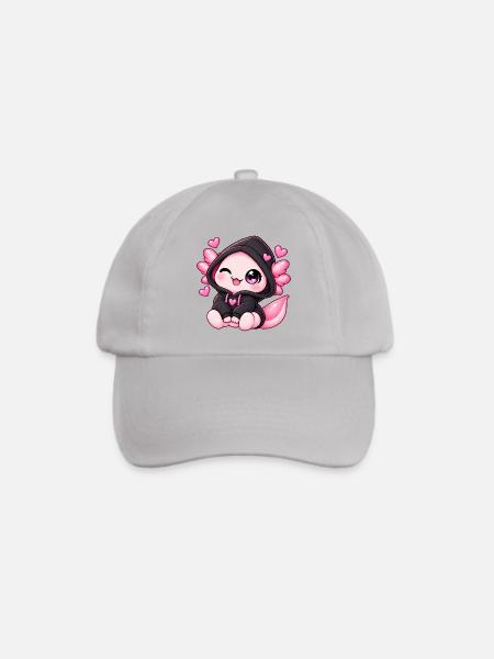 Hoodie-Lotl - Baseballkappe - Grau