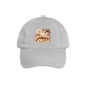 Ich Habe Einen An Der Tasse Kaffee - Baseballkappe - Grau - Vorne
