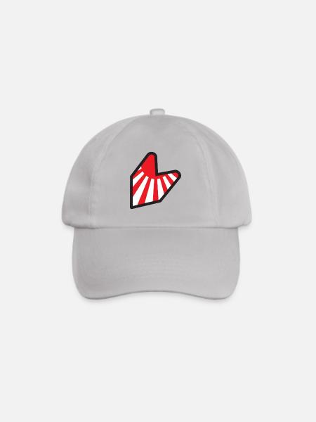 65699 JDM logo japon - Baseballkappe - Grau