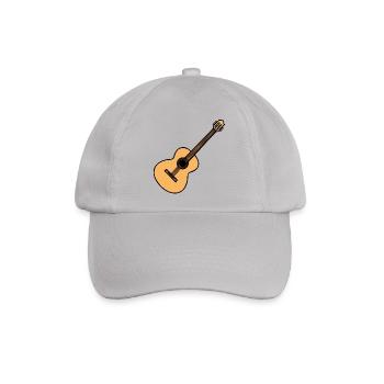 Akustik Gitarre - Baseballkappe - Grau - Vorne