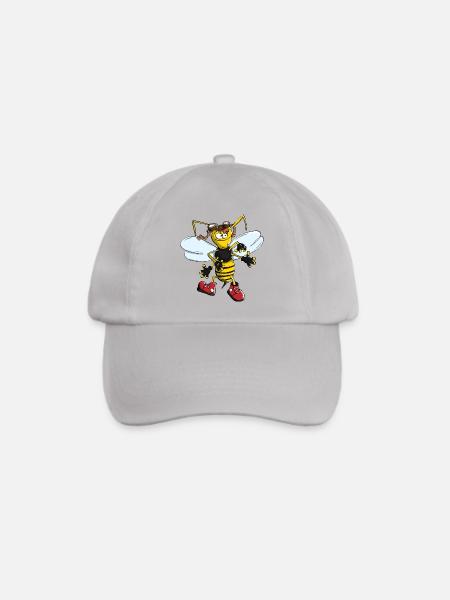 bumblebee bee wasp hornet biene wespe horniesse - Baseballkappe - Grau