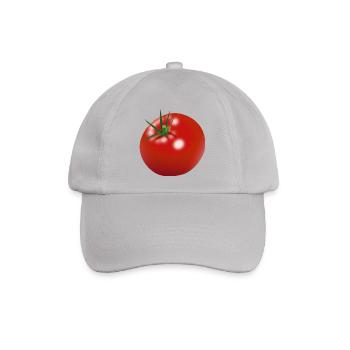 tomaten tomato tomatoes veggie gemuese vegetables6 - Baseballkappe - Grau - Vorne