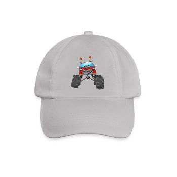 Monstertruck - Baseballkappe - Grau - Vorne