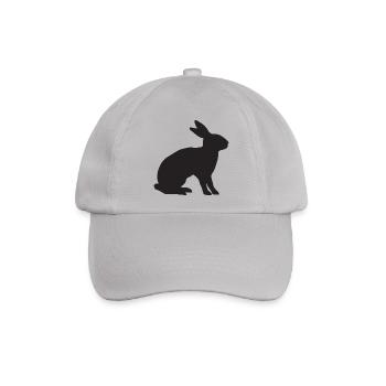 rabbit - Baseballkappe - Grau - Vorne