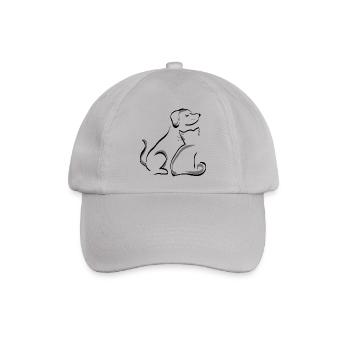 Katze und Hund Beste Freunde - Baseballkappe - Grau - Vorne