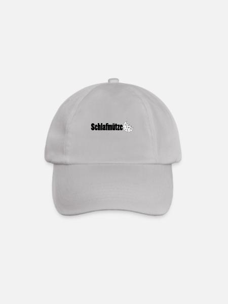 Schlafmuetze - Baseballkappe - Grau