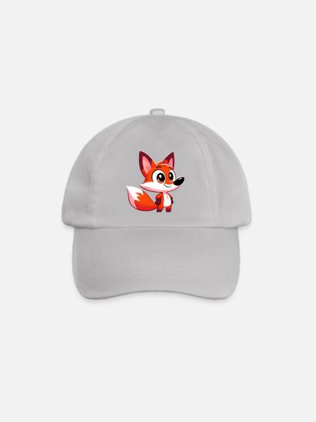 Fuchs - Baseballkappe - Grau