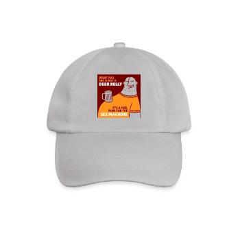 Das ist nicht mein Bier Bauch! Es ist ein Treibstofftank! - Baseballkappe - Grau - Vorne