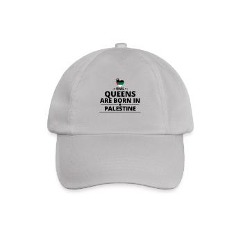 GESCHENK QUEENS LOVE FROM PALESTINE PALESTINA - Baseballkappe - Grau - Vorne