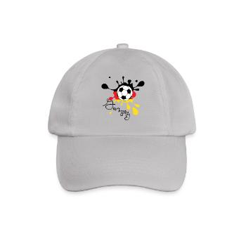 Fußball Deutschland WM WM WM - Baseballkappe - Grau - Vorne