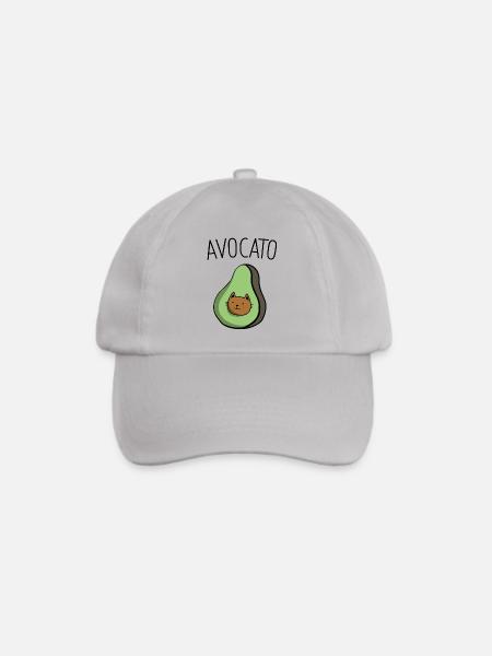 Avocado - Baseballkappe - Grau