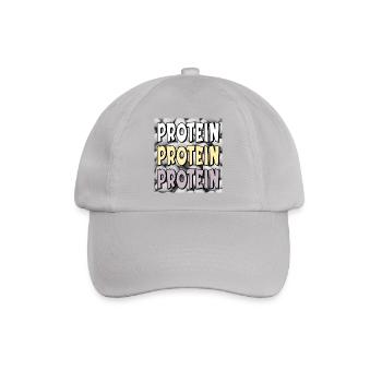 PROTEIN BOHNEN - Baseballkappe - Grau - Vorne