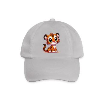 Tiger - Baseballkappe - Grau - Vorne