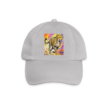 Gepard - Baseballkappe - Grau - Vorne