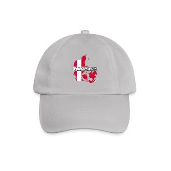 Danmark - Baseballkappe - Grau - Vorne