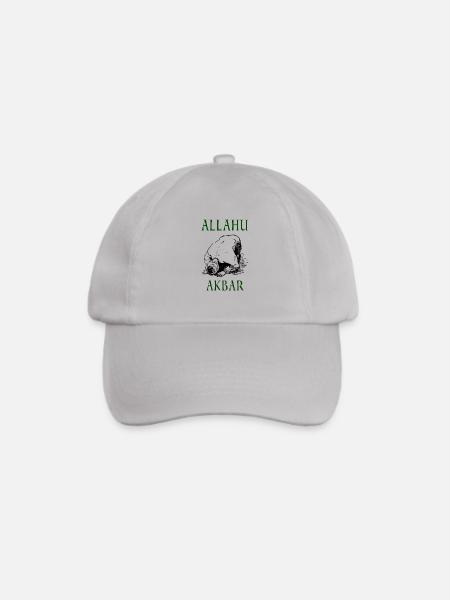 ALLAHU AKBAR MUSLIM T-SHIRT - Baseballkappe - Grau