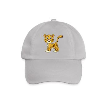 Baby Gepard - Baseballkappe - Grau - Vorne