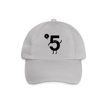 hi 5 - Baseballkappe - Grau - Vorne