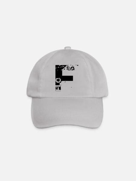 F wie Flo - Baseballkappe - Grau