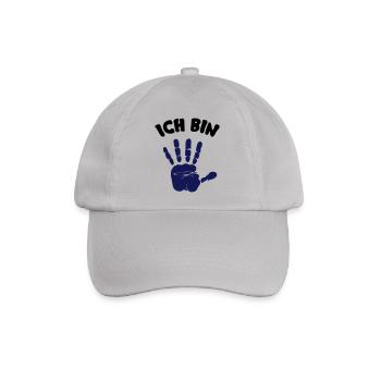 ich bin 5 - Baseballkappe - Grau - Vorne
