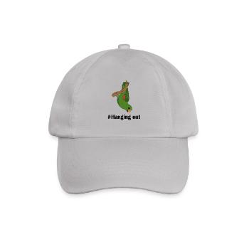 #Hanging Out - Baseballkappe - Grau - Vorne