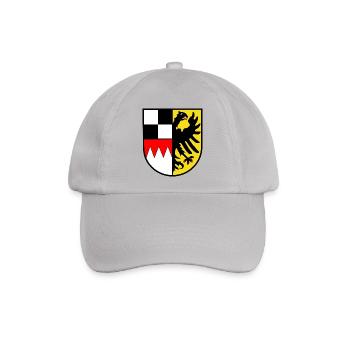 Mittelfranken Wappen - Baseballkappe - Grau - Vorne