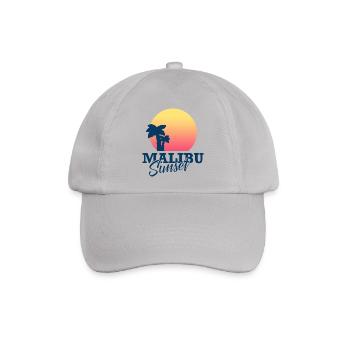 Malibu Sunset - Baseballkappe - Grau - Vorne