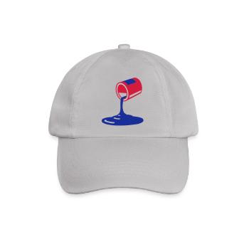 Farbe - Baseballkappe - Grau - Vorne