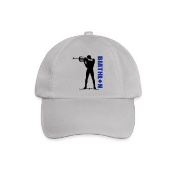 Biathlon - Baseballkappe - Grau - Vorne