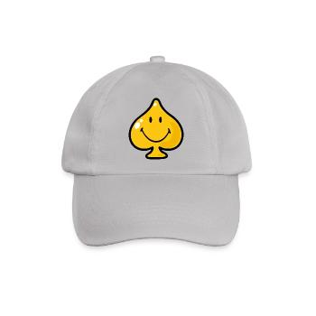 Smiley Spades - Baseballkappe - Grau - Vorne