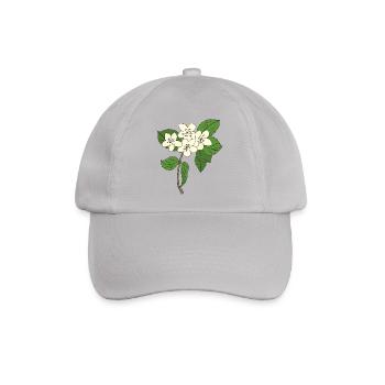 birnbaum blüten - Baseballkappe - Grau - Vorne