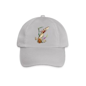 Spargeltarzan - Baseballkappe - Grau - Vorne