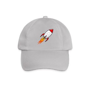 Rocket - Baseballkappe - Grau - Vorne