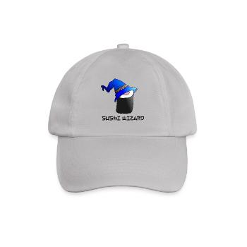 Sushi Wizard - Baseballkappe - Grau - Vorne