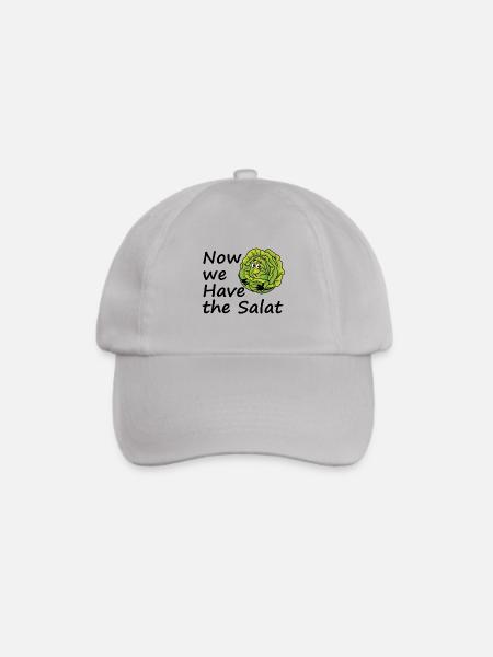 Salat Denglisch Gemüse Lustige Geschenkidee - Baseballkappe - Grau