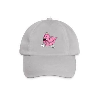 Monster - Baseballkappe - Grau - Vorne