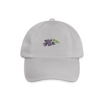 Lavendel - Baseballkappe - Grau - Vorne