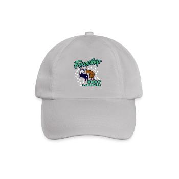 Friendship dogs - Baseballkappe - Grau - Vorne