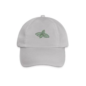 Minze - Baseballkappe - Grau - Vorne