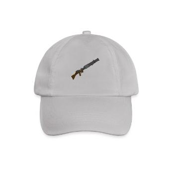 Langer Blaster - Baseballkappe - Grau - Vorne