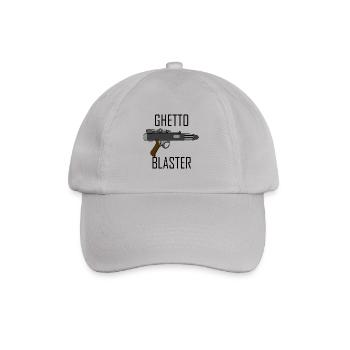 Ghetto Blaster Pistole - Baseballkappe - Grau - Vorne