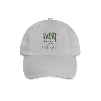 Halloween Zombie - Baseballkappe - Grau - Vorne