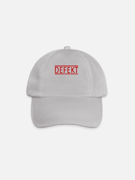 DEFEKT - Baseballkappe - Grau