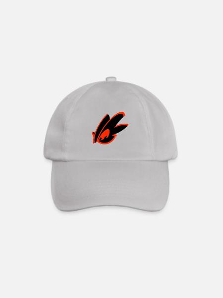 igel design - Baseballkappe - Grau