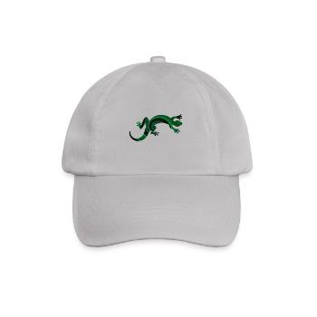 Gecko - Baseballkappe - Grau - Vorne