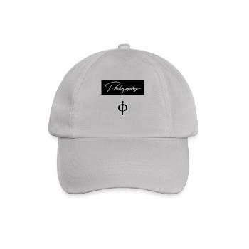 Philosophie φ - Baseballkappe - Grau - Vorne