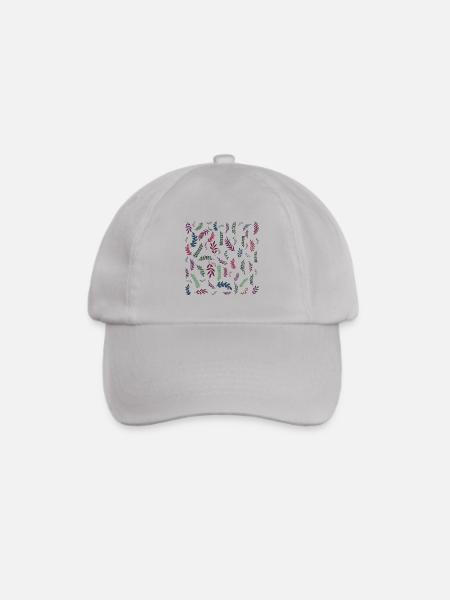 Botanischer Blumengarten - Baseballkappe - Grau