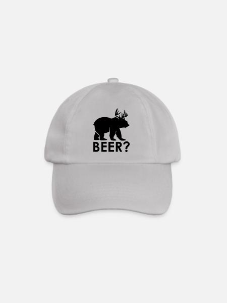 Beer - Baseballkappe - Grau