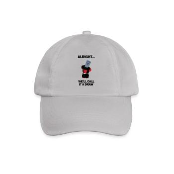 Der schwarze Ritter - Baseballkappe - Grau - Vorne