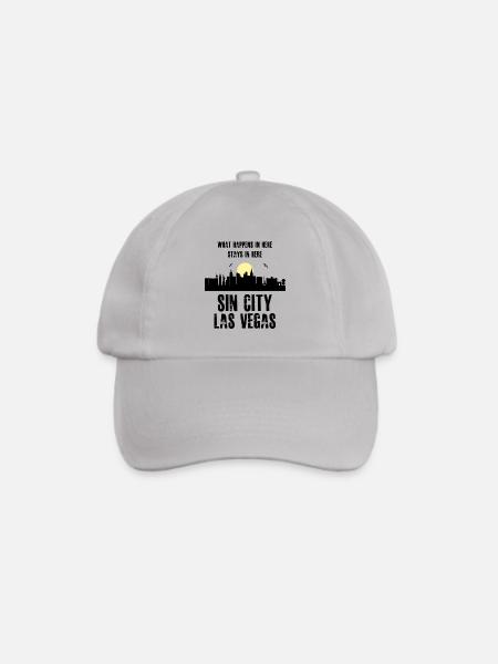 LAS VEGAS - Baseballkappe - Grau